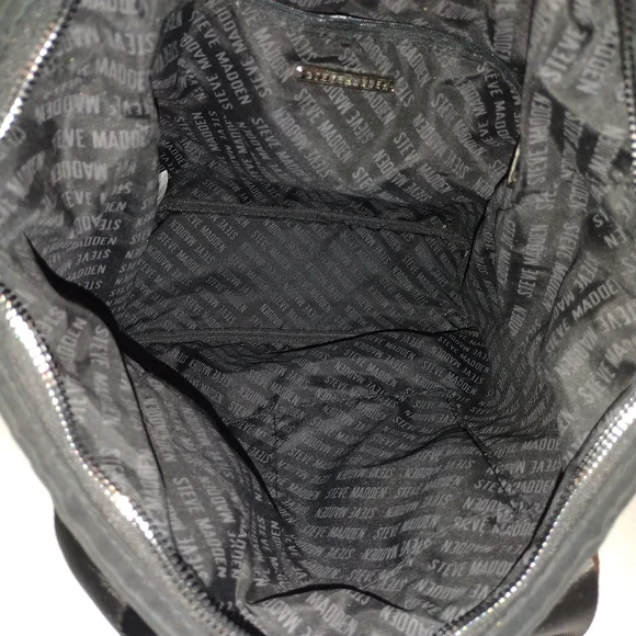 Steve Madden Black Backpack - Picture 6 of 8